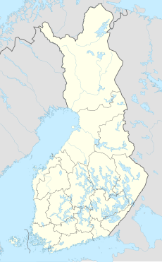 Finlandiya üzerinde Vantaa