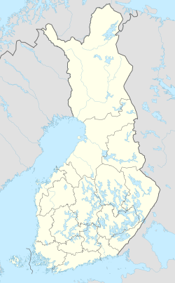 Клауккала. Карта розташування: Фінляндія