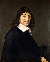 Retrato de René Descartes, - Óleo sobre lienzo, 77,5 × 68,5 cm, Musée du Louvre, París.