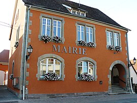 The town hall in Friesenheim