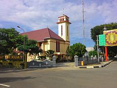 L'église du Sacré Cœur à Banda Aceh.