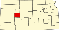 Koartn vo Ness County innahoib vo Kansas