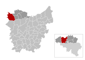 Maldegem în Provincia Flandra de Vest