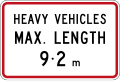 (R5-8) Maximum Length for Heavy Vehicles