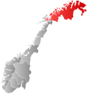 Troms og Finnmark within Norway