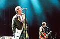 Image 4Oasis were the biggest band of the 1990s Britpop scene and the only band to make a significant impact in the US market. (from 1990s in music)