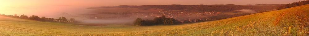 Panorama vido al la municipo de nordo