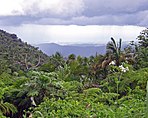 Ponce, vista desde las montañas del municipio de Jayuya