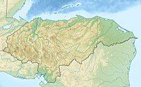 Lagekarte von Honduras