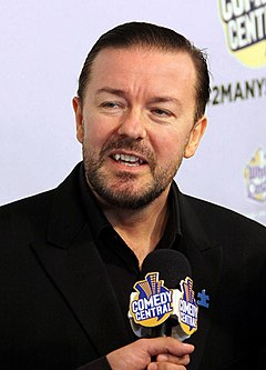 Gervais v "Night of Too Many Stars" TV stanice Comedy Central v roce 2010