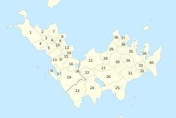 Gustavia, Nr. 17 auf der Karte