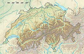 Sierra de Bregaglia ubicada en Suiza