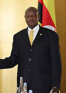 Yoweri Museveni, the President of Uganda.