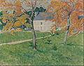 Émile Bernard : La maison parmi les arbres, Pont-Aven ou House among trees, Pont-Aven (1888, musée Van Gogh, Amsterdam)