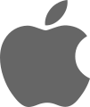 La manzana de 1998 actualizada en 2013, según la tendencia del diseño plano.