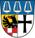 Das Wappen des Landkreises Bad Kissingen