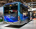 Heck des eCitaro Fuel Cell mit den neuen Rückleuchten