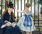 Édouard Manet: Järnvägen, 1872