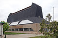 English: Former hat factory in Luckenwalde Deutsch: Neu aufgebautes Dach der ehem. Hutfabrik in Luckenwalde