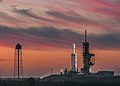 Falcon Heavy před startem