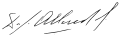 Salvador Allende's signature