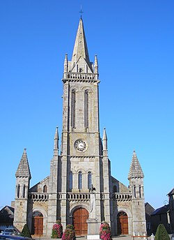 Skyline of Le Teilleul