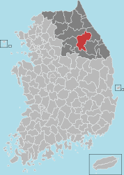 Pyeongchang – Mappa