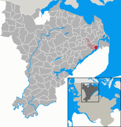 Grödersby – Mappa