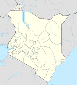 Nairobi ubicada en Kenya
