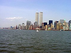 World Trade Center en avril 2001.