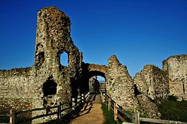 Castillo de Pevensey