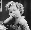 Shirley Temple Glad Rags to Riches filmean (1933)