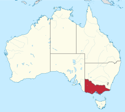 Victoria (Australia) - Localizzazione