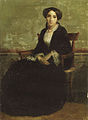 Portrait de Geneviève Bouguereau (1850)