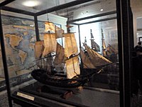 model of sailing ship