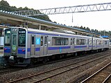 Aoimori 701 series two-car electric multiple unit (EMU) in its former livery