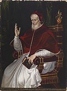 Bartolomeo Passarotti - Portrait of Pope Pius V - Walters 37453.jpg