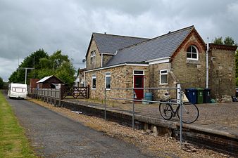 Platform and Lecture Room formerly part of Lord's Bridge Railway Station