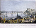 Blick auf Koblenz um 1830