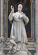 La statua di san Lorenzo Giustiniani di Felice Chiereghin