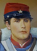 Retrato de Luis Cruz Martínez (detalle).