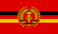 Bandera de los buques de guerra de la Armada Popular.