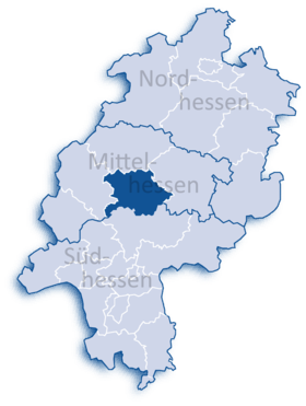 Landkreis Giessen i Hessen