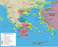 Reino da Macedónia durante a Guerra do Peloponeso c. 431 a.C.