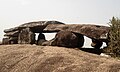 Dolmen megalítico en Dannanapeta, Andhra Pradesh, India