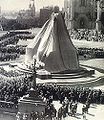 טקס חנוכת אנדרטה לאלכסנדר השלישי במוסקבה, 1912