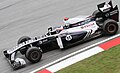Barrichello at the Malaysian GP
