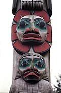 Dal Parco dei totem di Saxman, Ketchikan (Alaska)
