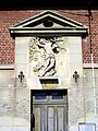 Statue de saint Sébastien sur la maison de l'Archer.