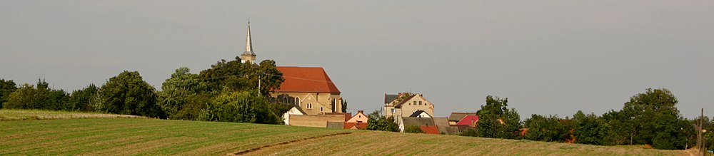 Panorama Kolnowic od strony południowej